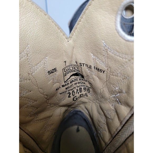 SMOKY MOUNTAIN BOOTS Blaze‎ Western Boots, Color: Brown/Black Size 7 - Picture 8 of 10